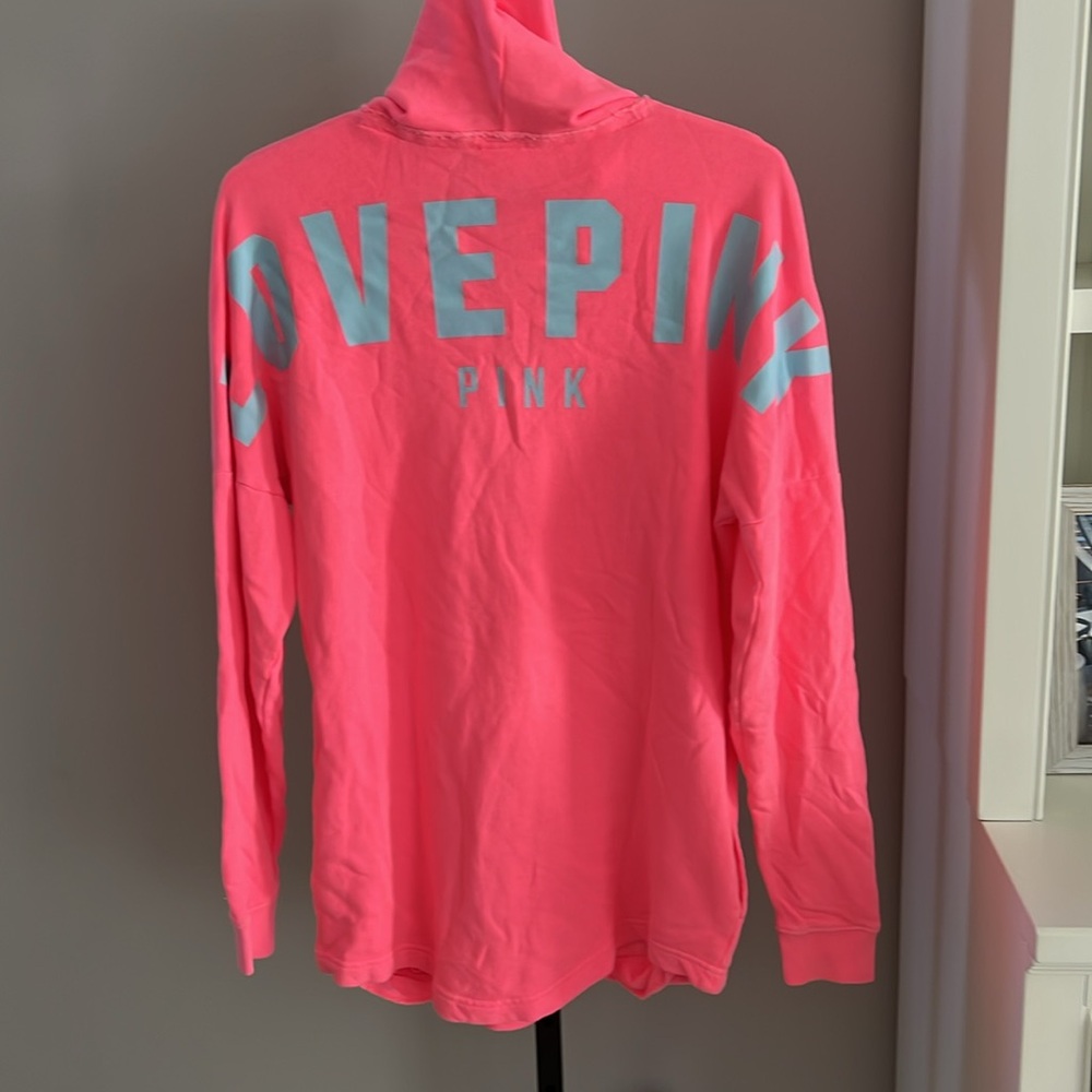 VS Pink coral tunic sweater